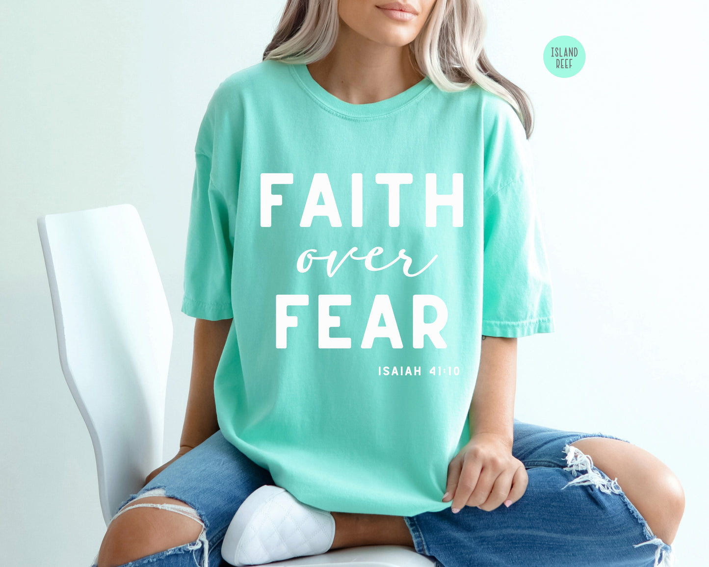 Faith Over Fear Cozy Women’s Shirt