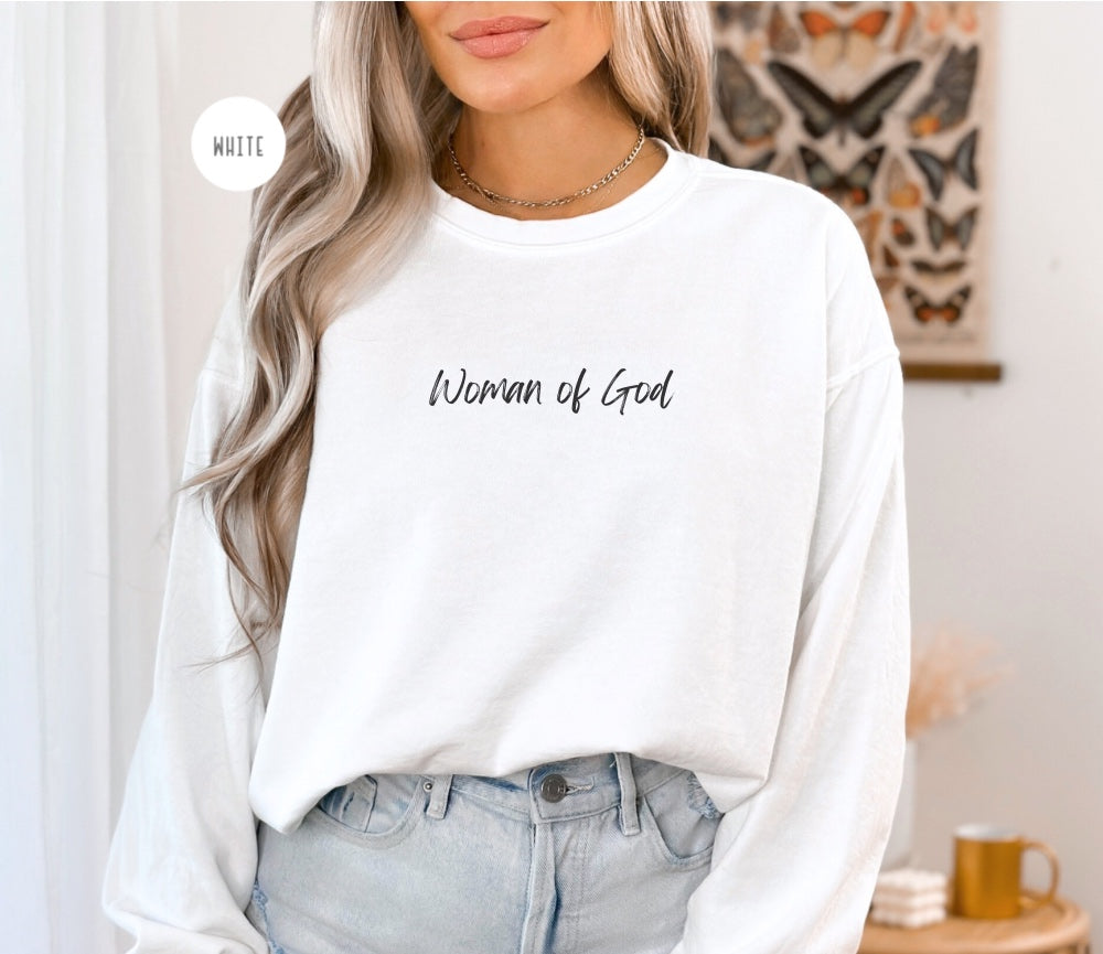 Woman of God Christian Sweater