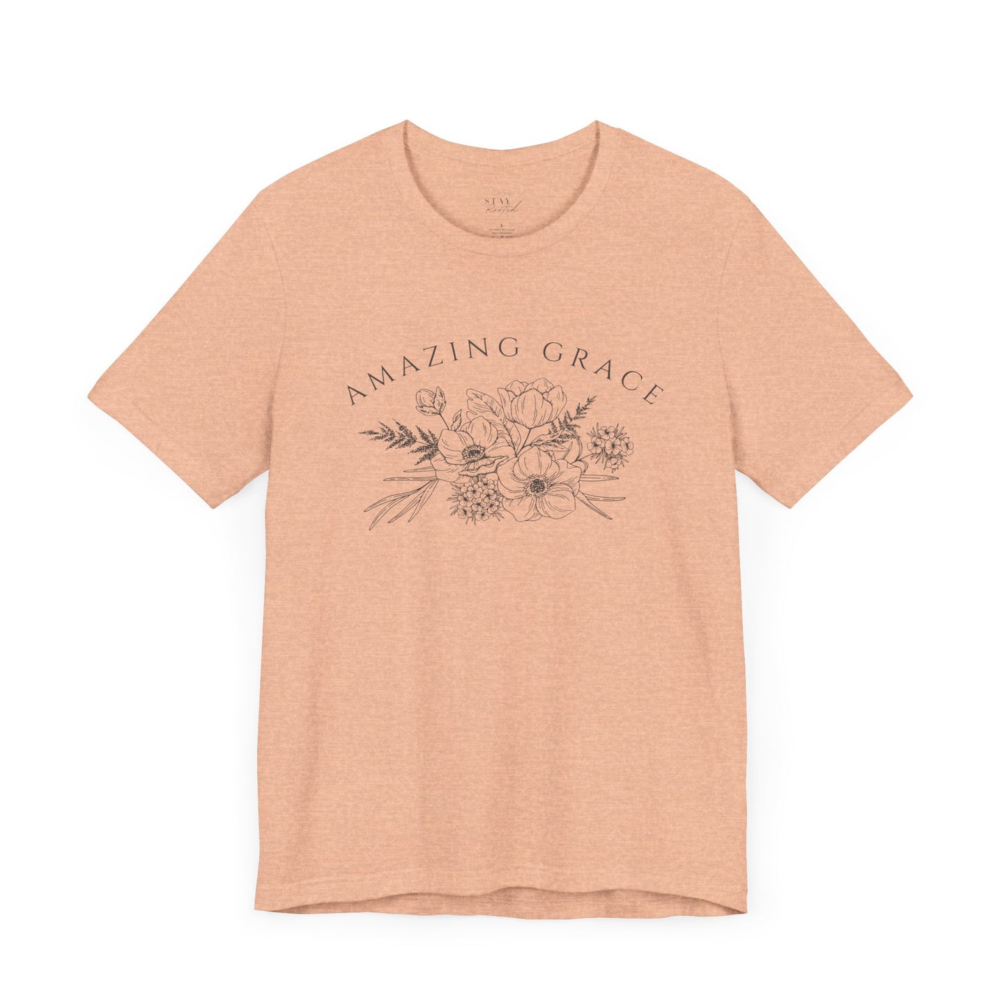 Amazing Grace Elegant Floral Shirt