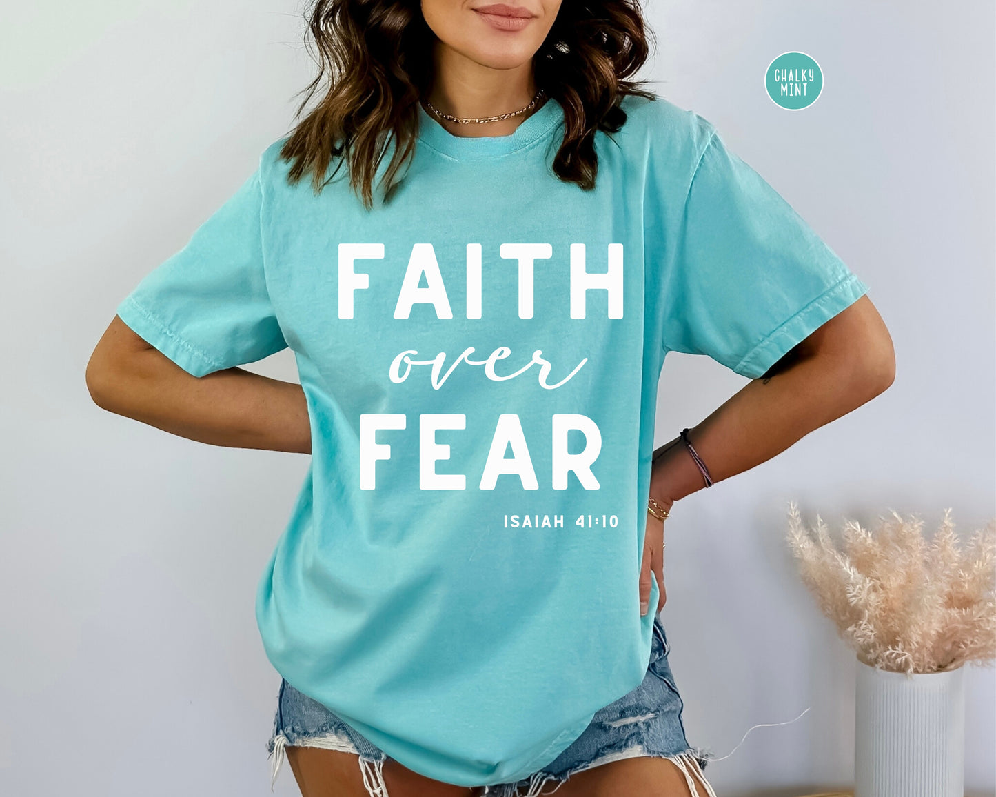 Faith Over Fear Cozy Women’s Shirt