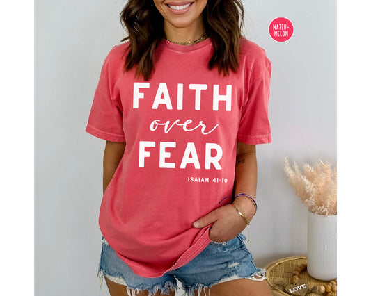 Faith Over Fear Cozy Women’s Shirt