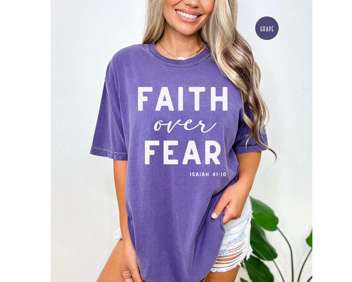 Faith Over Fear Cozy Women’s Shirt